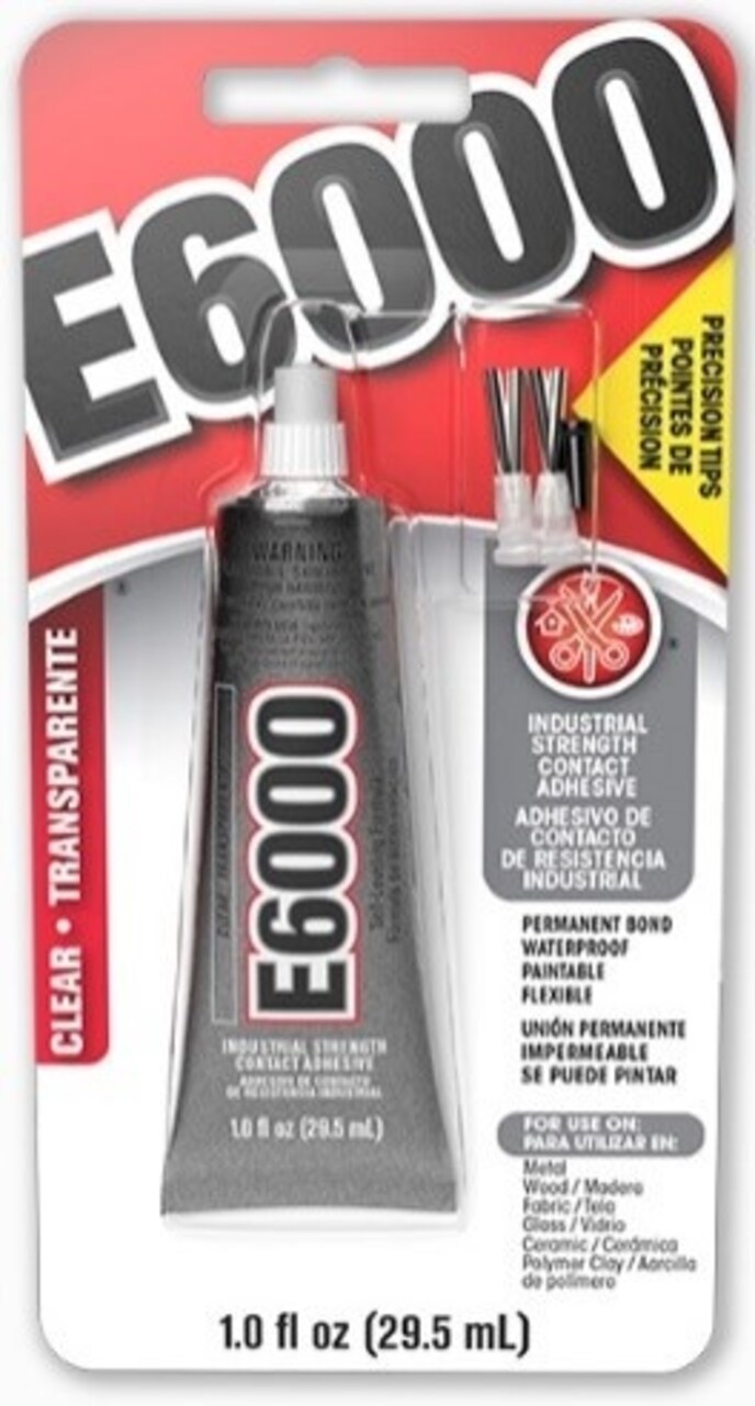 E6000 Multipurpose Adhesive With Precision Tips-1oz Clear